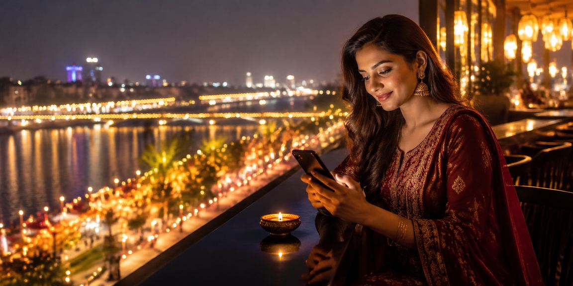 Mobile playing Teen Patti with easy controls and crisp display